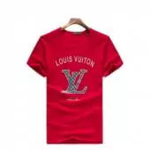 tee shirt louis vuitton monogram cotton classic lv red